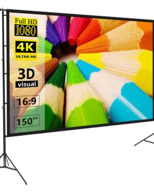 Tripod Projector Screen | 8x10 ft Double Stand
